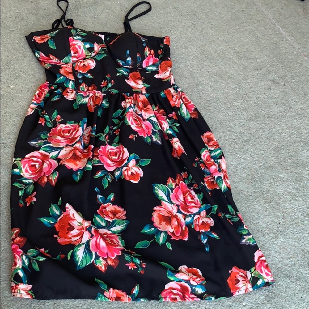 Flowery summer dress